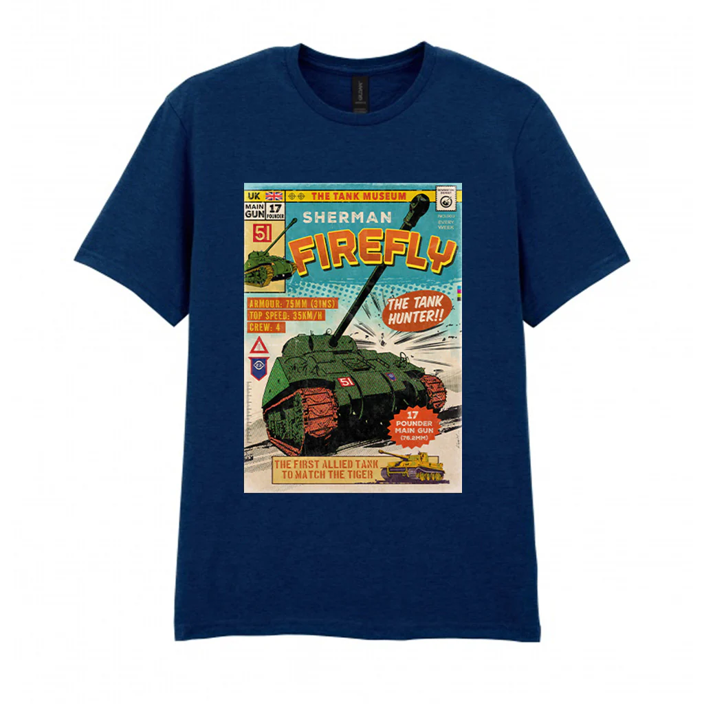 The Sherman Firefly Comic T-Shirt - Image 4