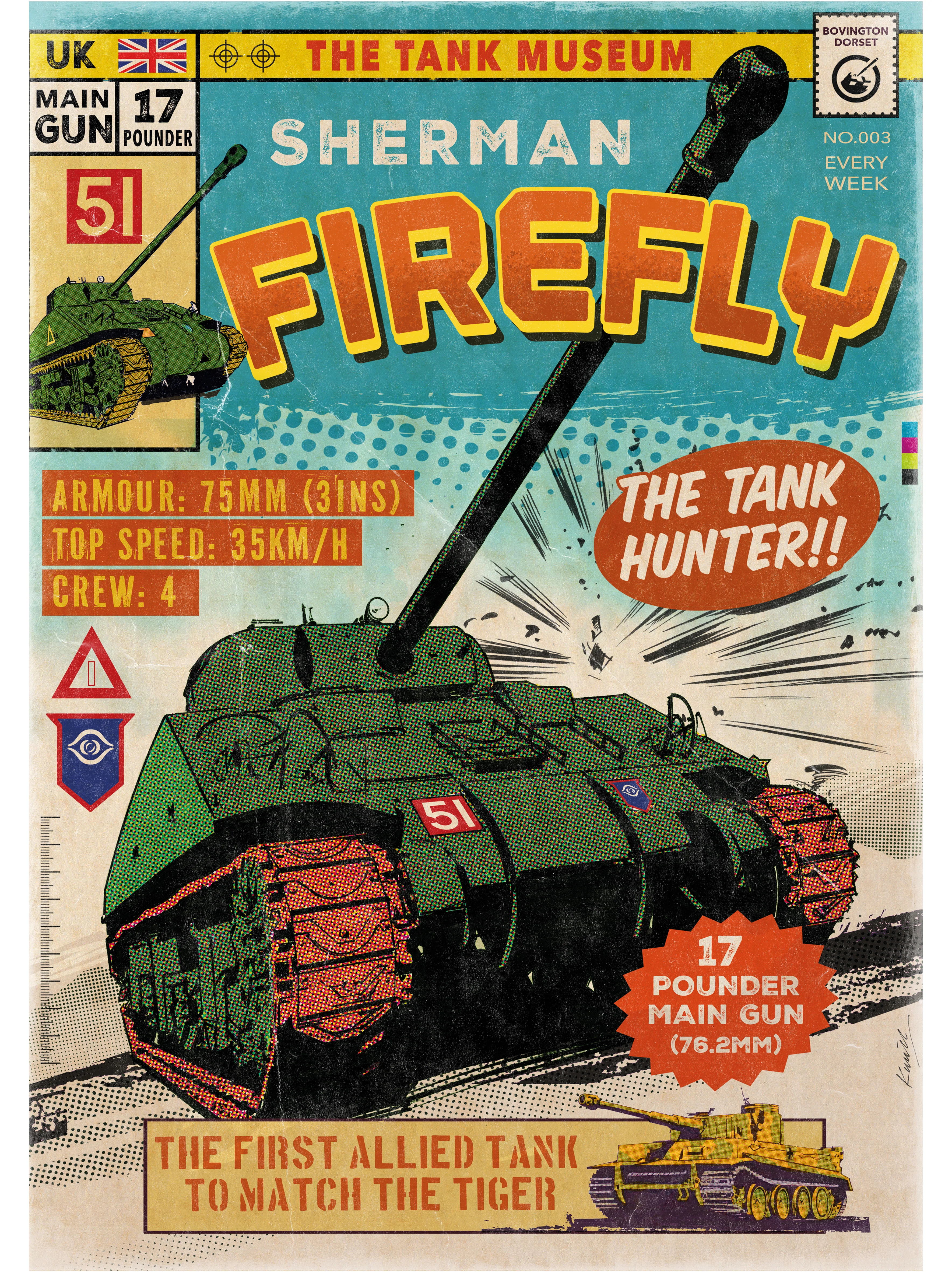 The Sherman Firefly Comic T-Shirt - Image 5
