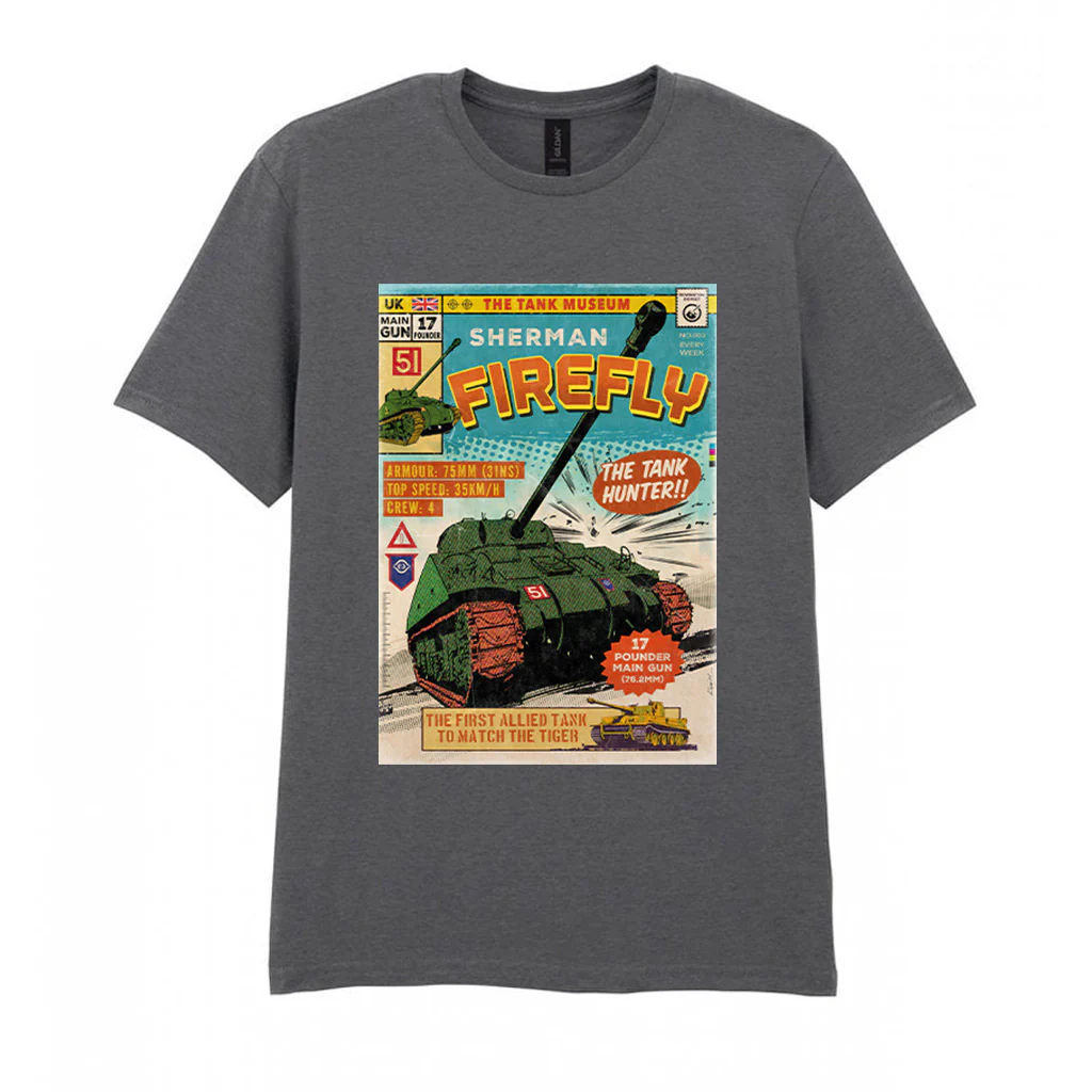 The Sherman Firefly Comic T-Shirt - Image 6