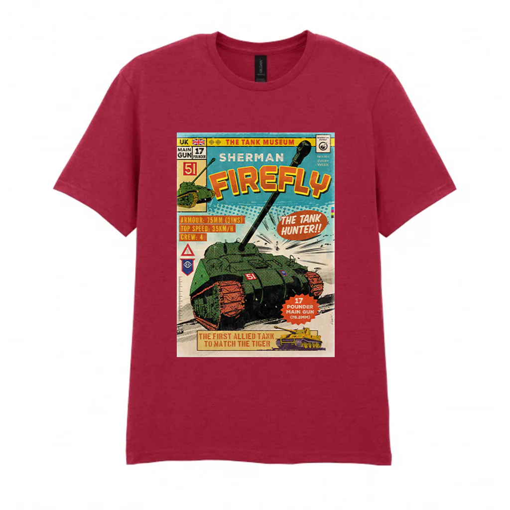 The Sherman Firefly Comic T-Shirt - Image 7