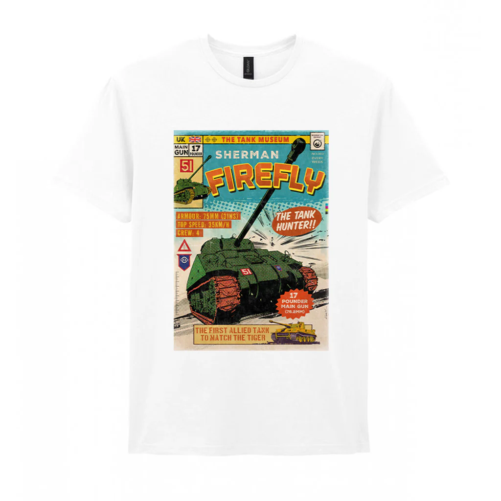 The Sherman Firefly Comic T-Shirt - Image 9