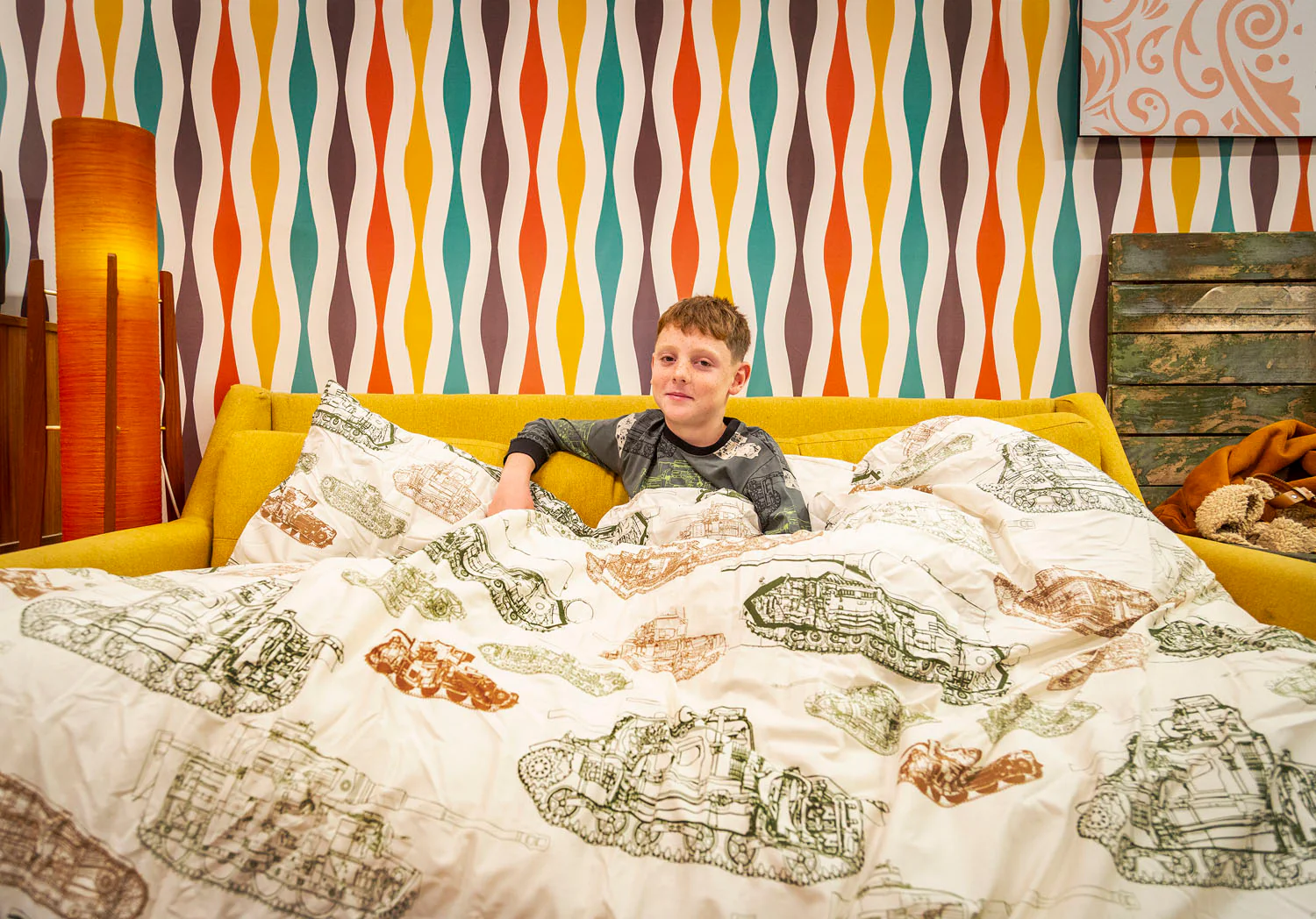 Tank Museum Bedding: New Tanks Outline