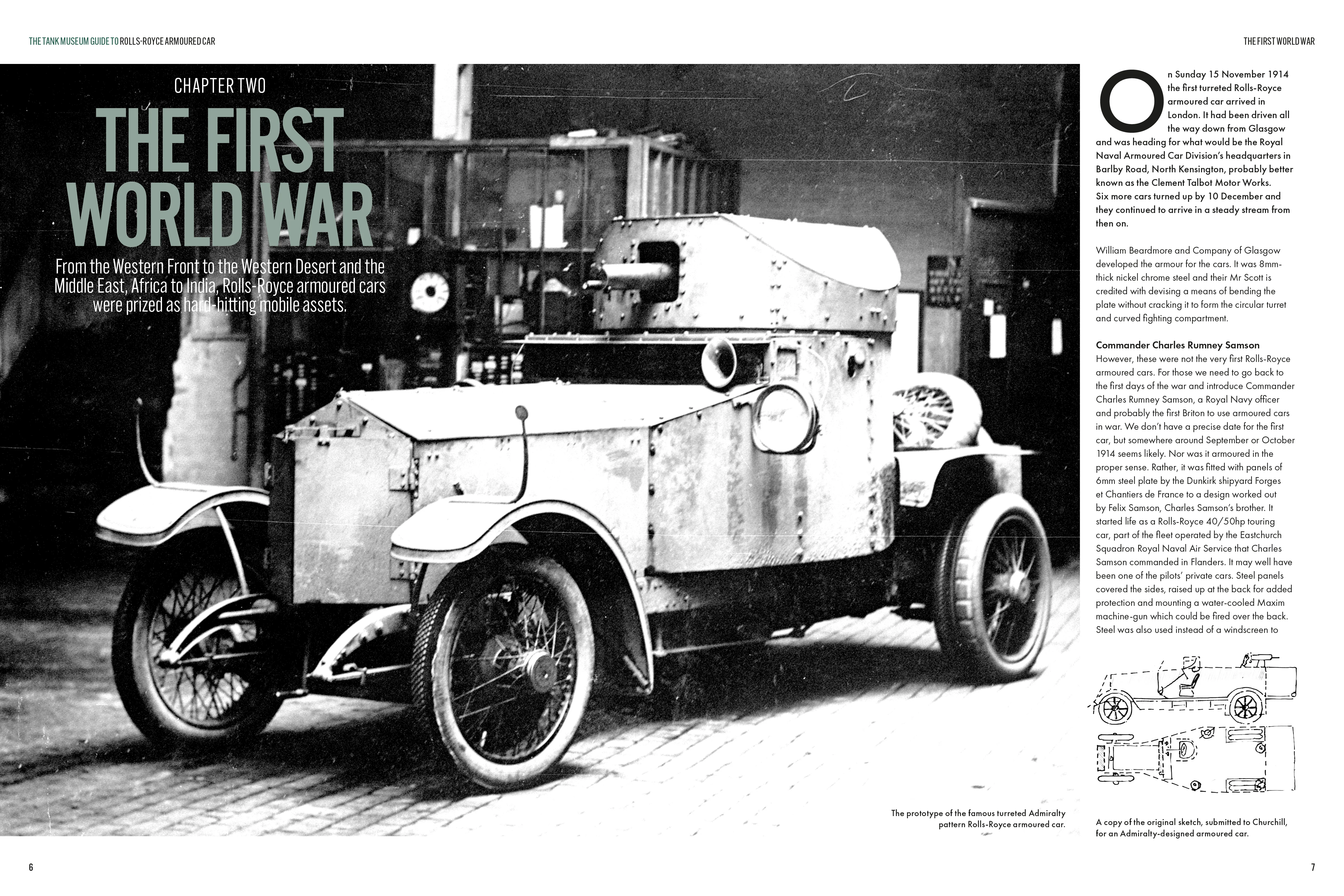 The Tank Museum Guide to Rolls-Royce Armoured Car - Image 4