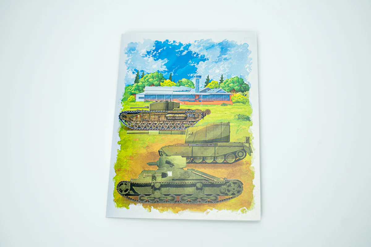 The Tank Museum Tank Arena Pop Up Greetings Card - Image 3