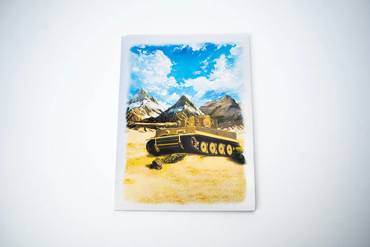The Tank Museum Tiger 131 Tank Pop Up Greetings Card - Image 4