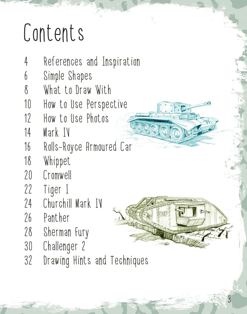 The Tank Museum's Guide to How to Draw Tanks - Image 5