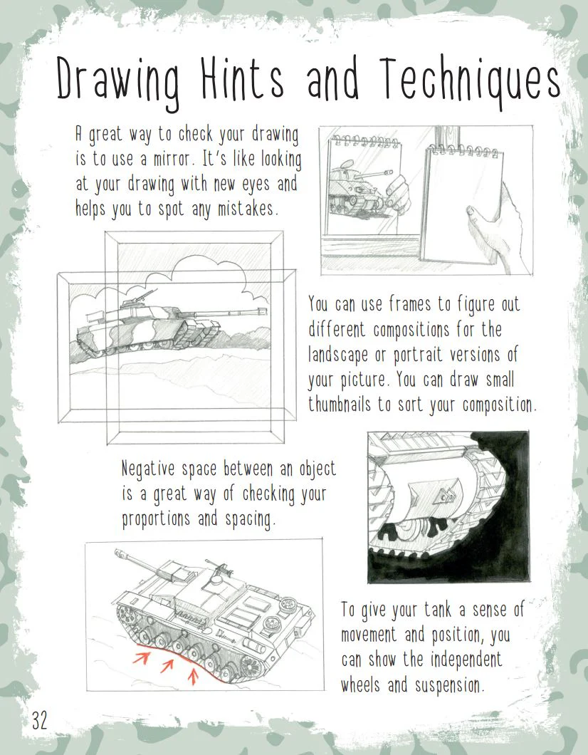 The Tank Museum's Guide to How to Draw Tanks - Image 6