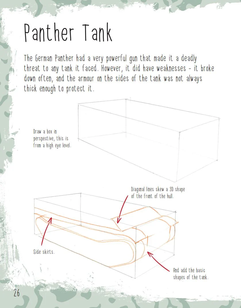 The Tank Museum's Guide to How to Draw Tanks - Image 7
