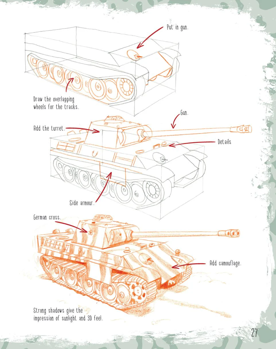 The Tank Museum's Guide to How to Draw Tanks - Image 8