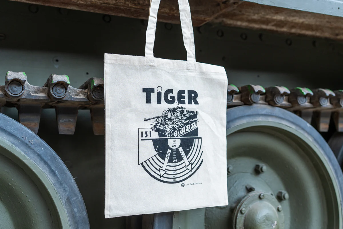 Tiger 131 Black Canvas Bag - Image 2