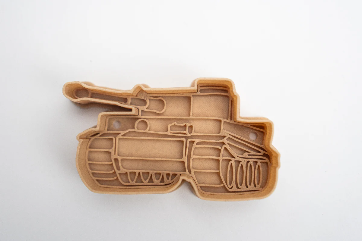 Tiger 131 Cookie Cutter and Stamp - Image 4