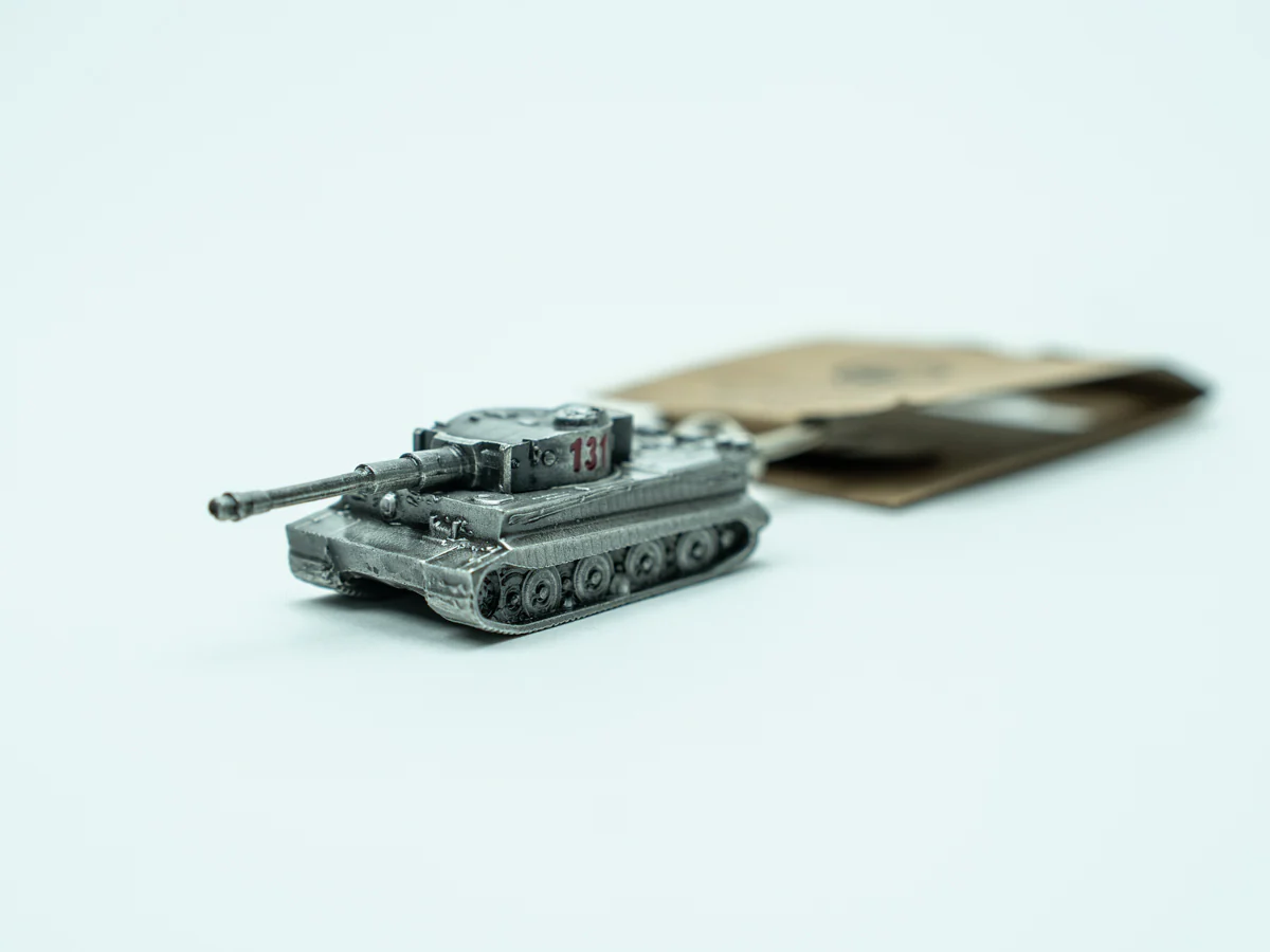 Tiger 131 Metal Keyring - Image 2