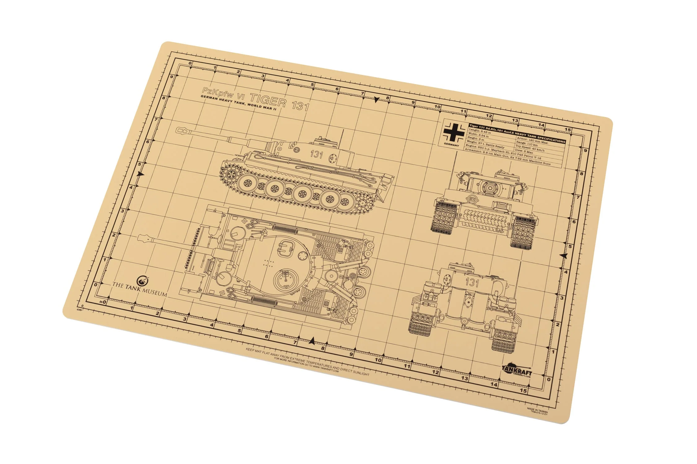 Tiger 131 Pro Modeller Mat - Image 4