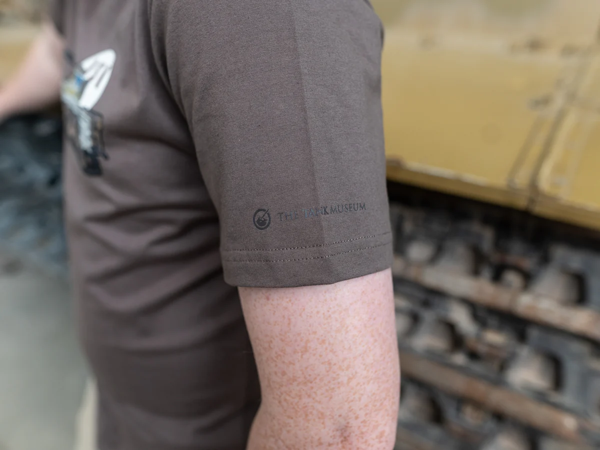 Tiger 131 Tank Raised Rubber T-Shirt - Image 4