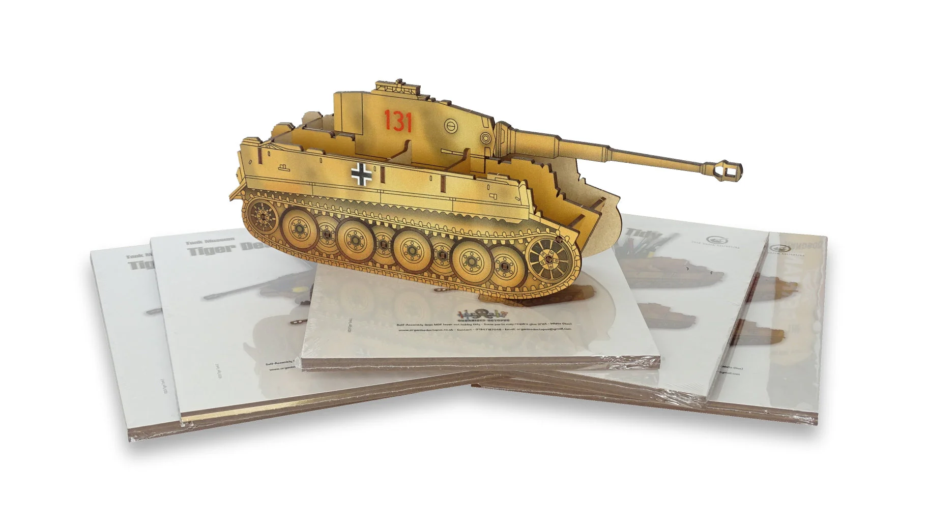 Tiger 131 Wooden Desk Tidy - Image 5