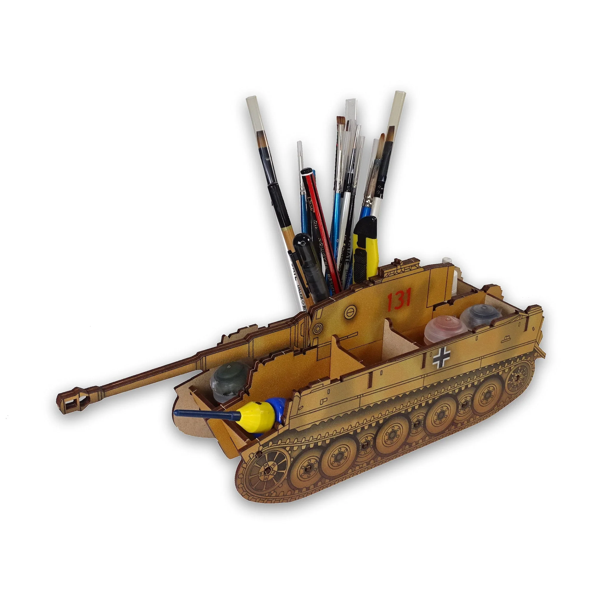 Tiger 131 Wooden Desk Tidy - Image 6
