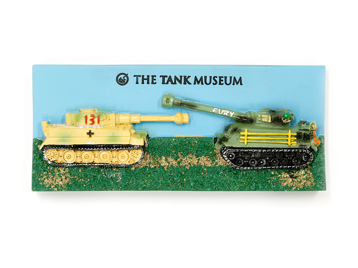 Tiger & Fury Resin Magnet