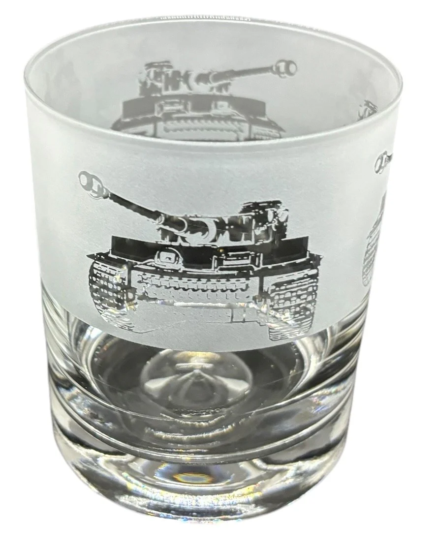 Tiger Tank Whisky Tumbler - Image 2