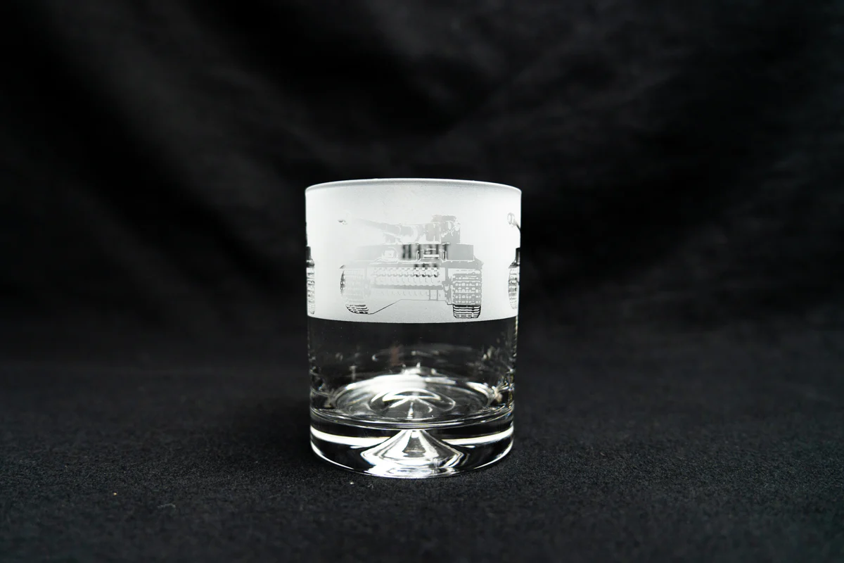 Tiger Tank Whisky Tumbler - Image 3