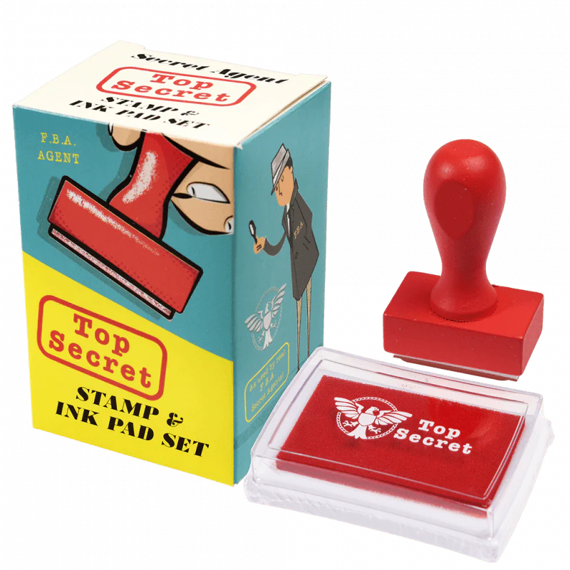 Top Secret Stamp and Ink Set - Image 3