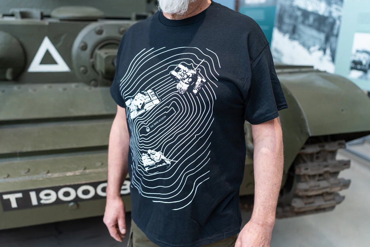Topographical Tanks Arena Black T-shirt - Image 3