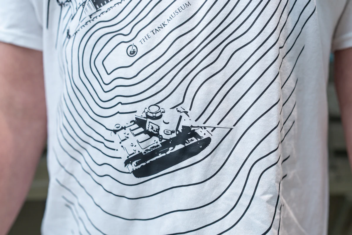 Topographical Tanks Arena White T-shirt - Image 4