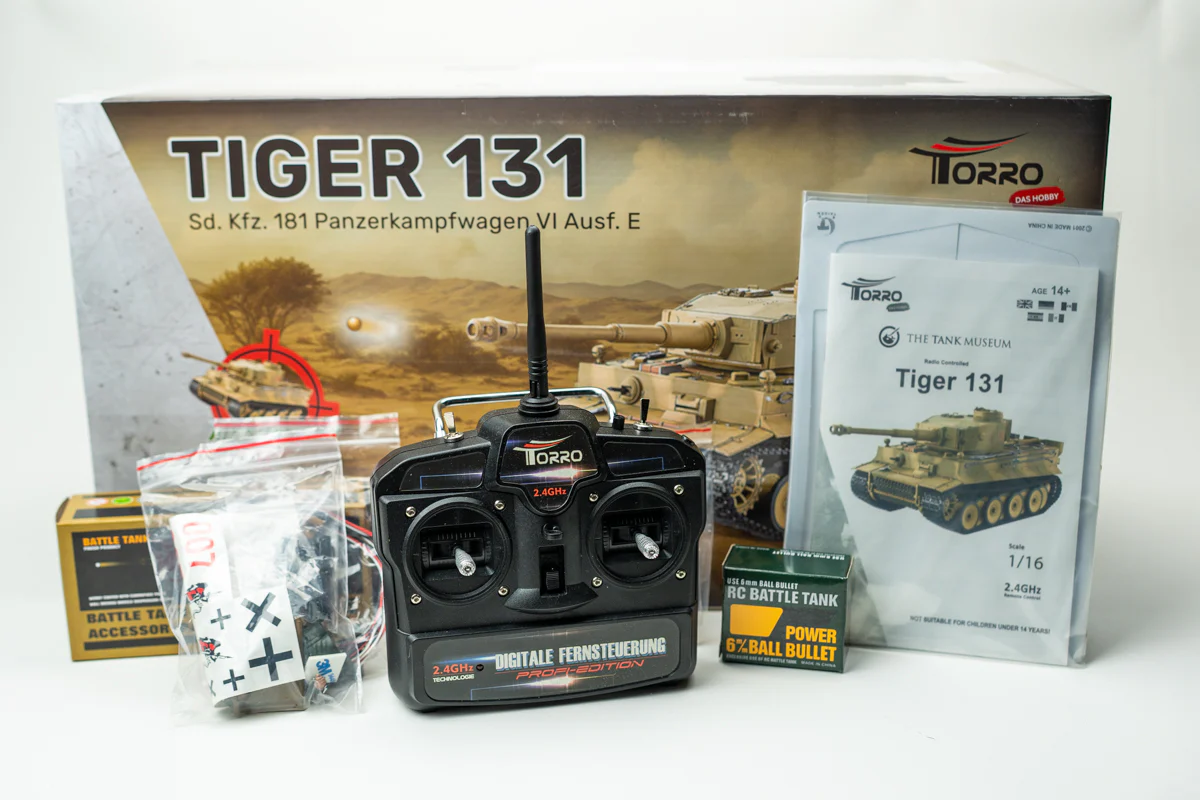 Torro Tiger 131 Remote Control Tank with BB Shooting Function - Image 3