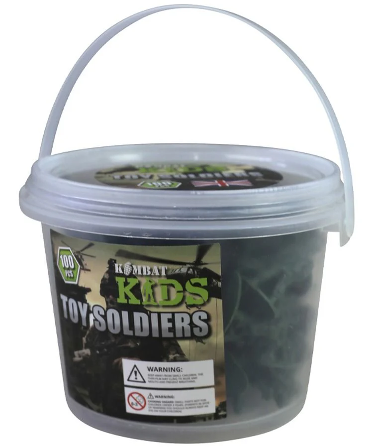 Toy Soldiers 100 Piece Tub - Image 2