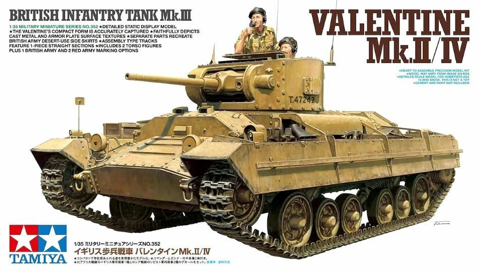 Tamiya 1/35 Valentine Mk.II/IV