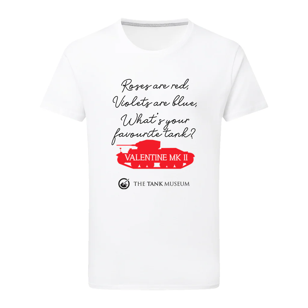 Valentine Tank Poem T-Shirt - Image 2