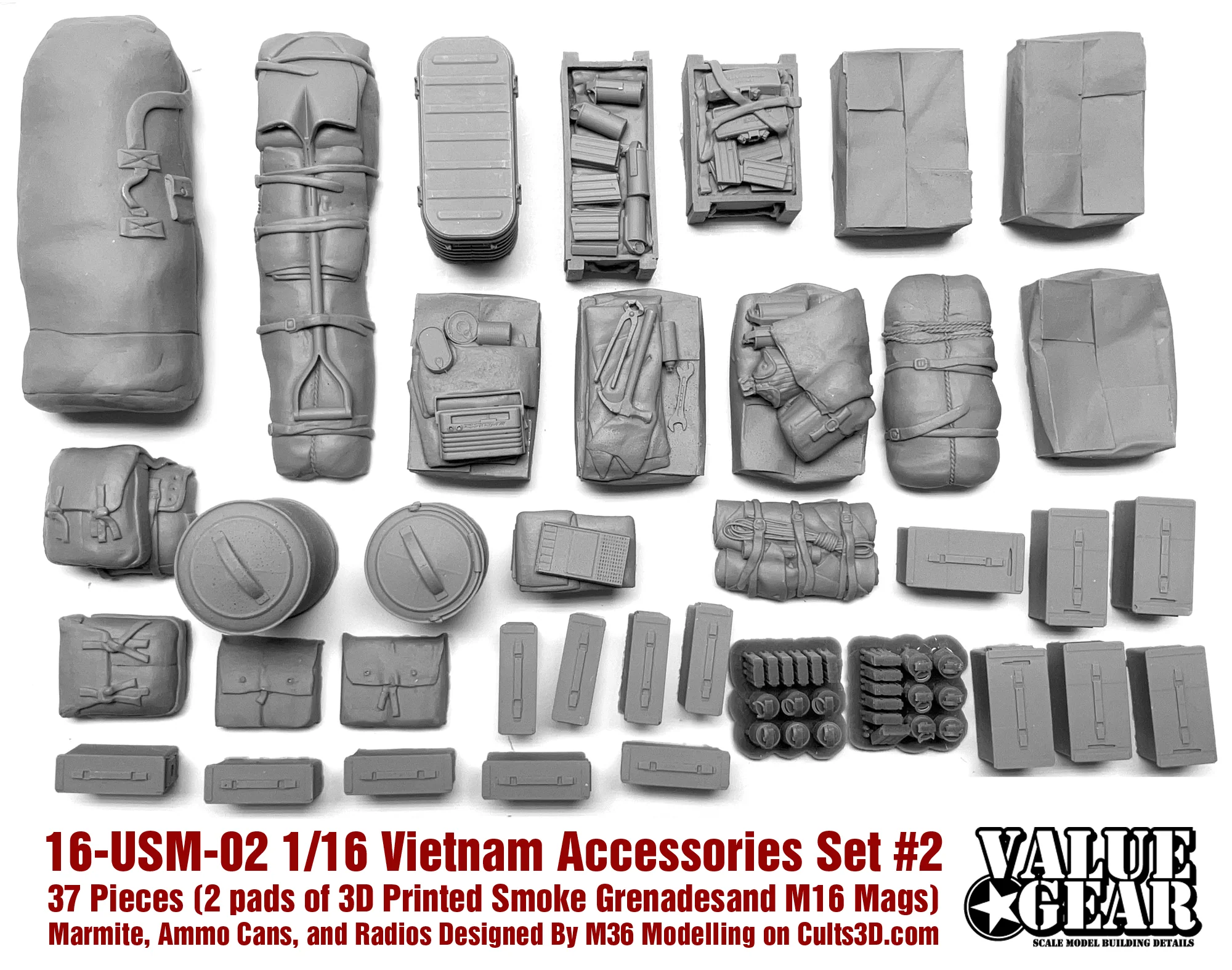 Value Gear 1/16 Vietnam Accessories Set 1