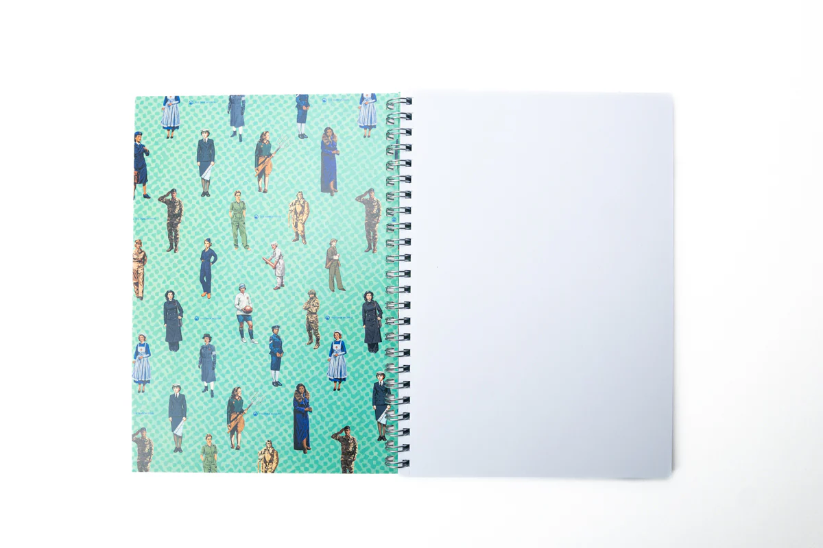 Women In Warfare 'She Stood Strong' A5 Notebook - Image 2