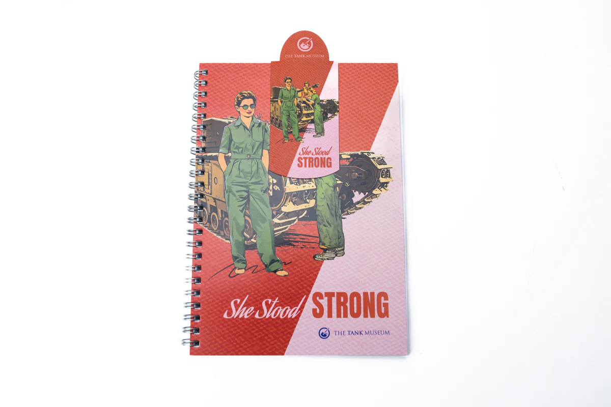 Women In Warfare 'She Stood Strong' A5 Notebook - Image 4