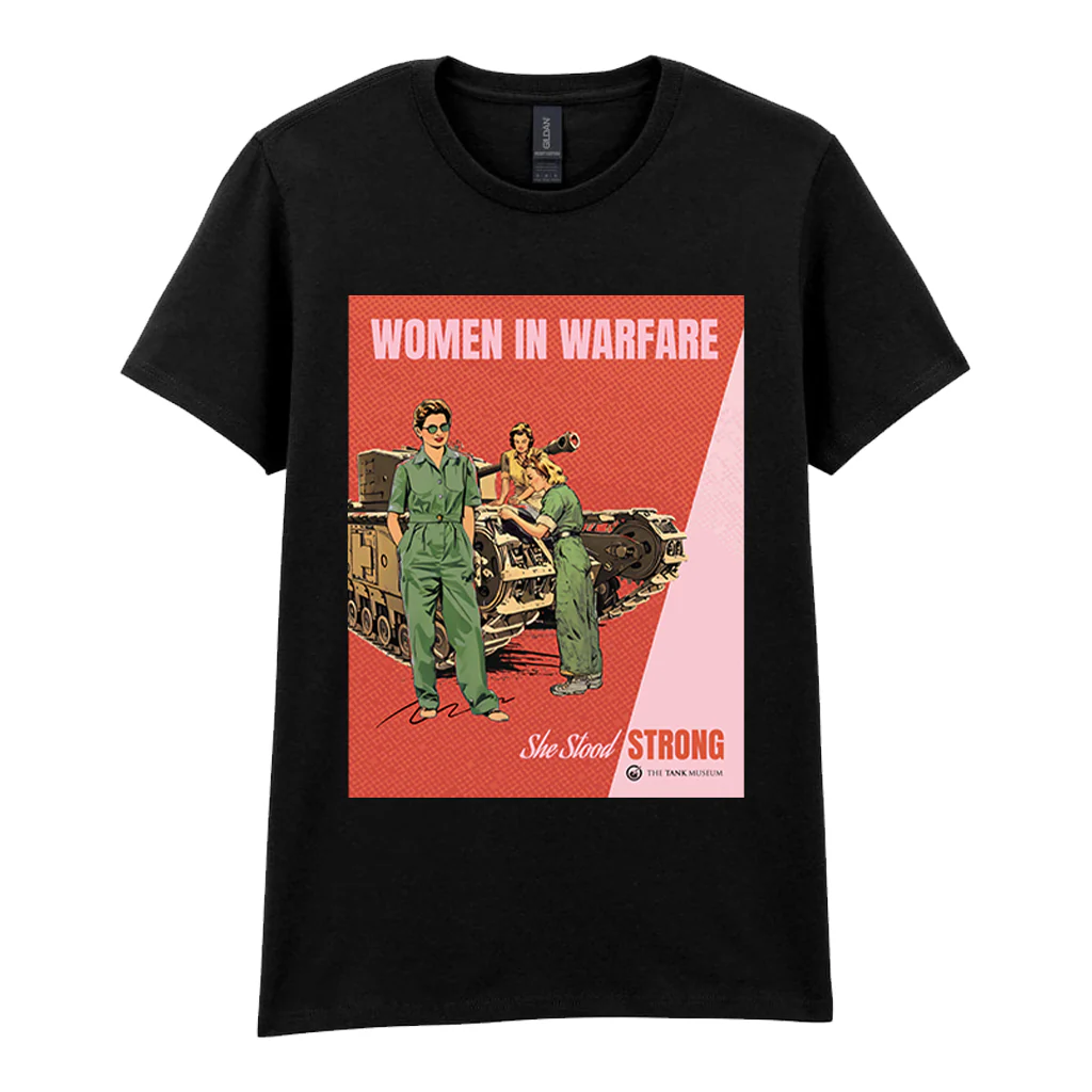 Women in Warfare 'She Stood Strong' (ATS) Ladies T-Shirt - Image 4