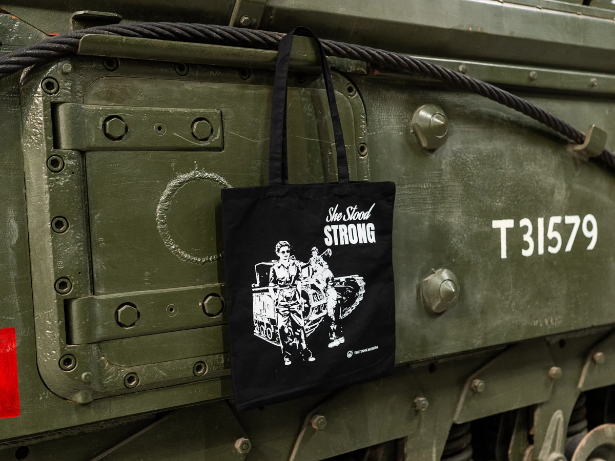 Women In Warfare 'She Stood Strong' Canvas Bag - Image 3