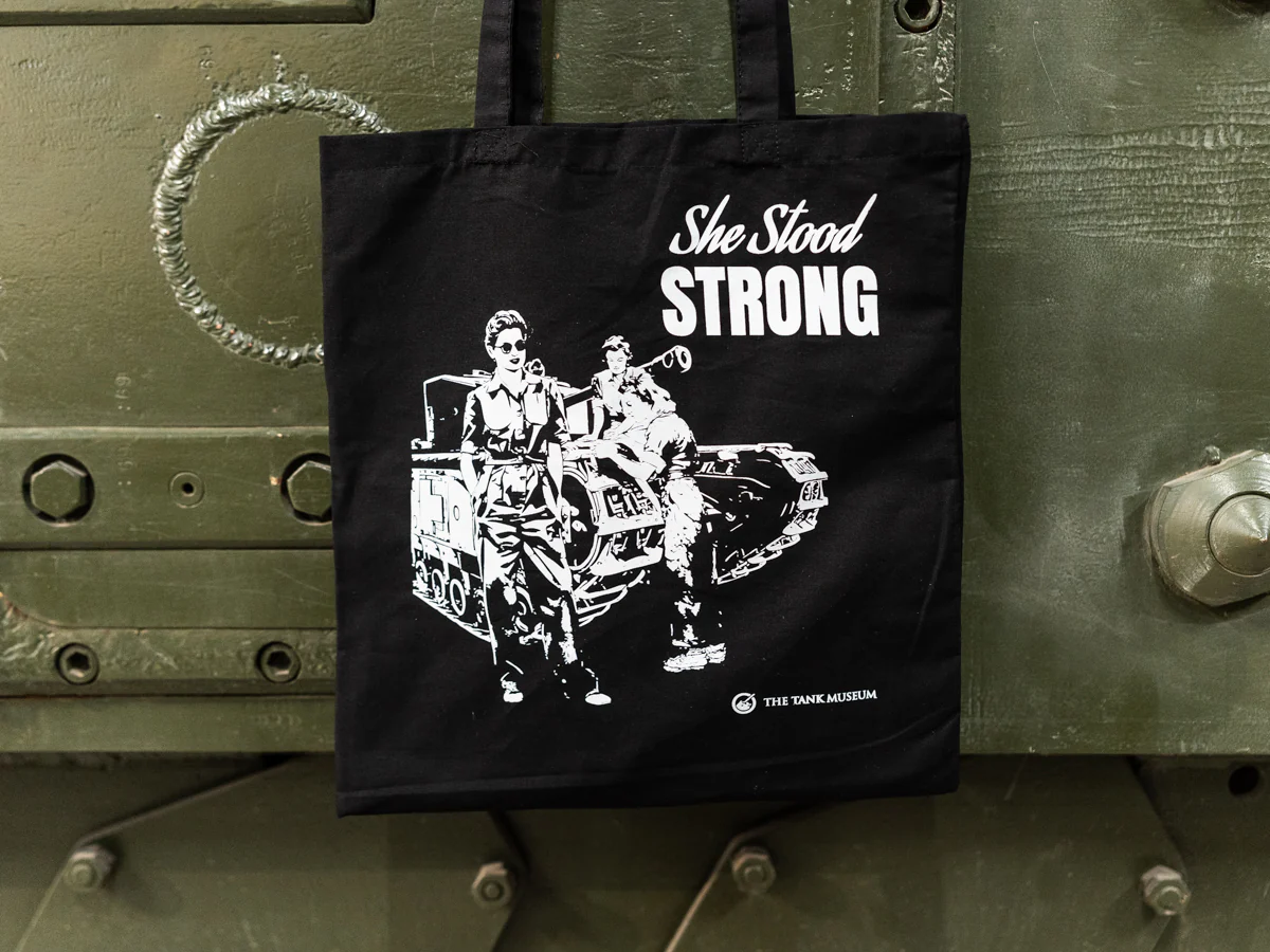 Women In Warfare 'She Stood Strong' Canvas Bag - Image 5