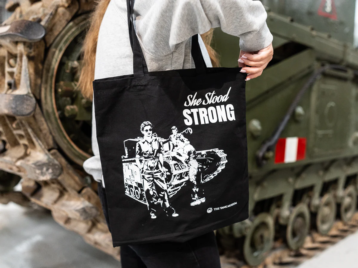 Women In Warfare 'She Stood Strong' Canvas Bag - Image 6