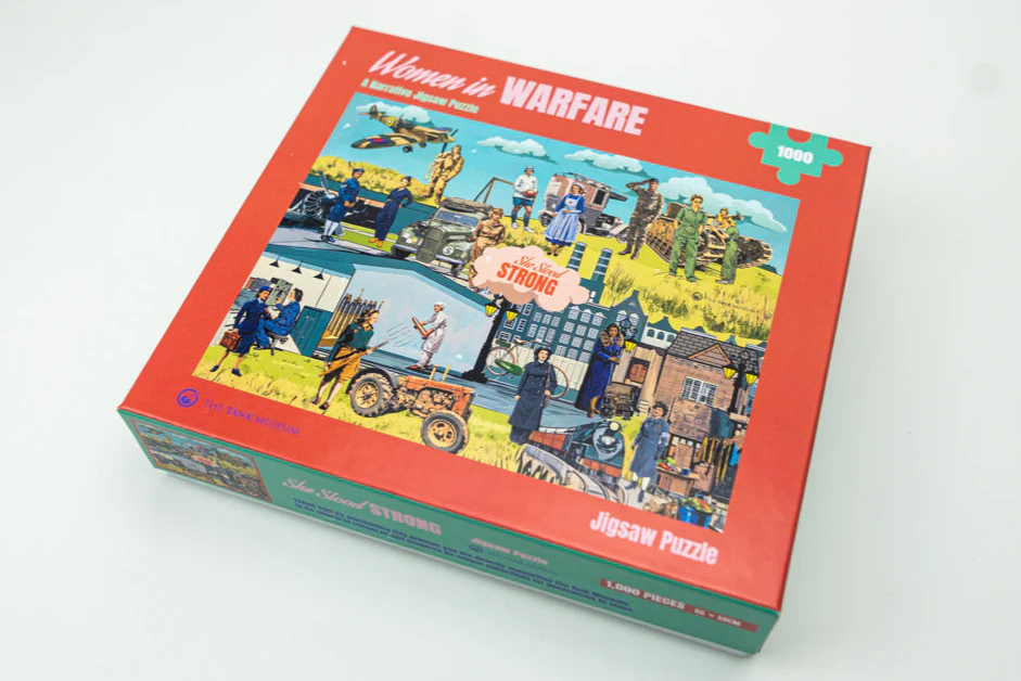 Women In Warfare 'She Stood Strong' Jigsaw Puzzle