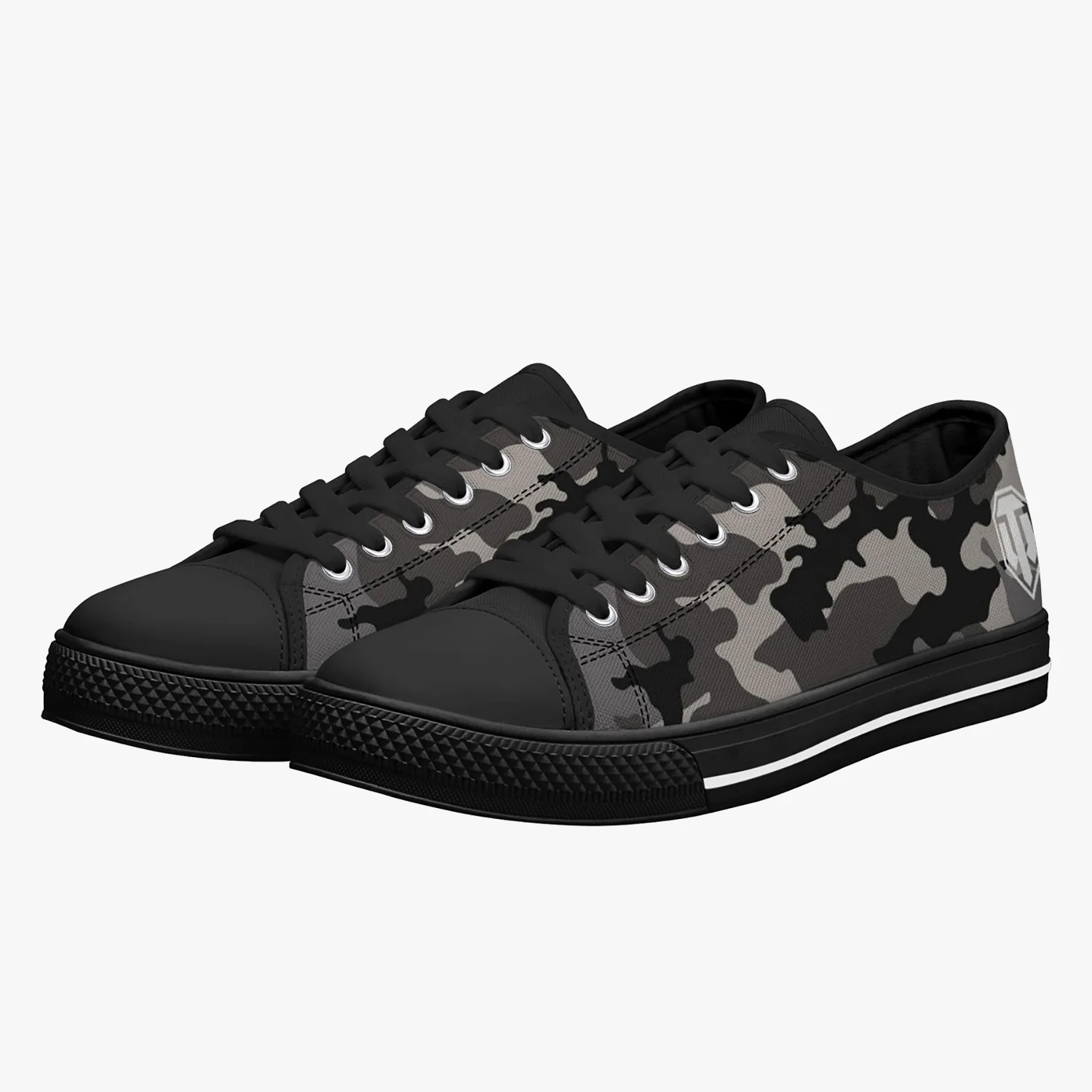 World of Tanks Low Top Canvas Trainer - Urban Camo - Image 2