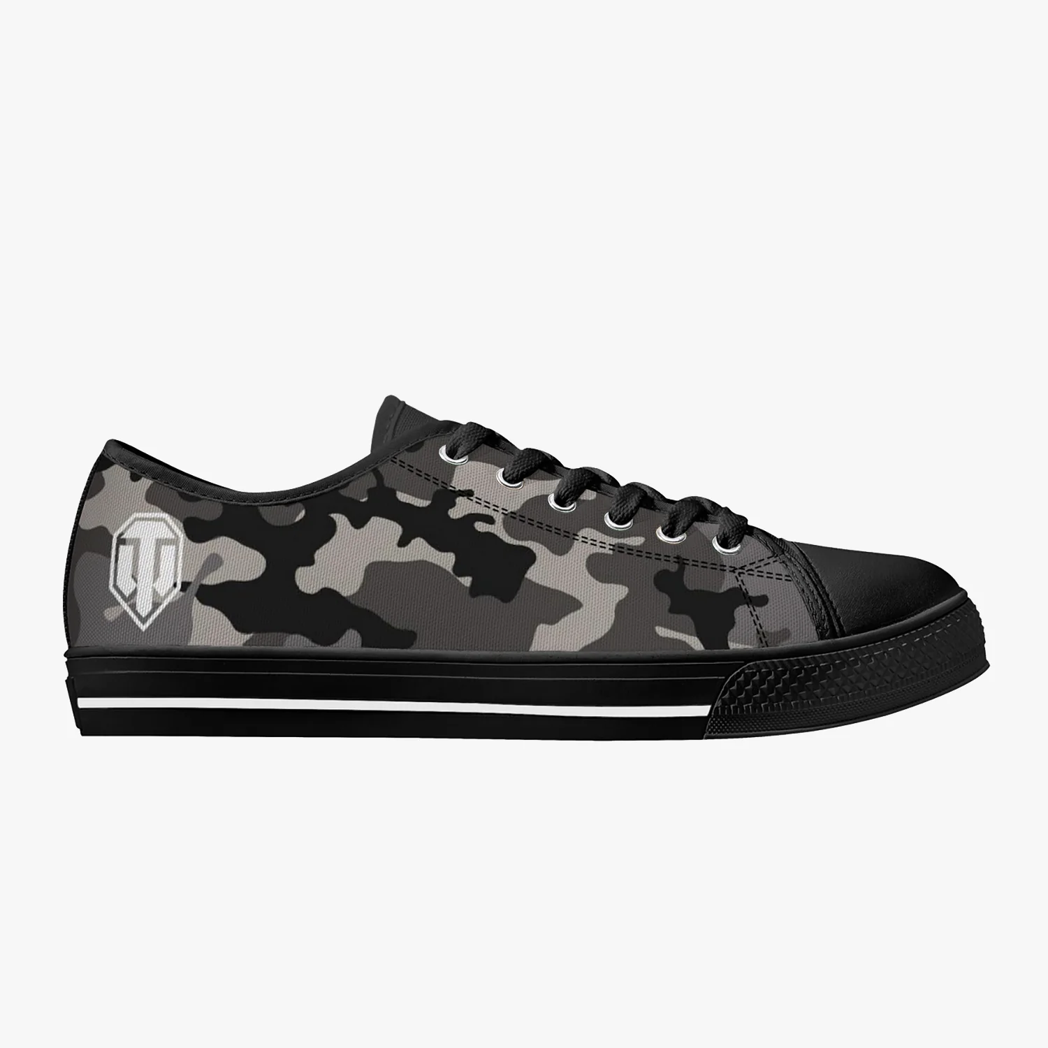 World of Tanks Low Top Canvas Trainer - Urban Camo - Image 5